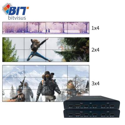 China Hotselling Support Videowall Controller 1X4 4K TV Wall Processor Videowall Controller 1X3 4K BIT-MSE-4K60-104PRO for sale