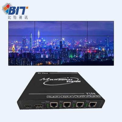 China Factory Wholesale Resolution 1*4 2*2 Wall Controller Background Video Wall Controller With Hdbt Extender for sale