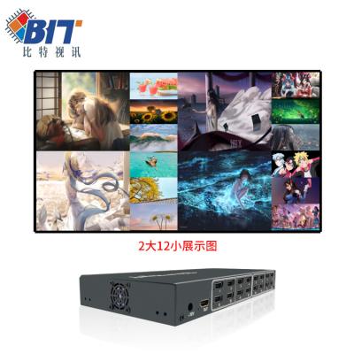 China professional audio video hot sale Bitvisus 16 x 1 4x4 2x4 2x2 Splitter 4x1 8x1 16x1 4K HDMI Multi Viewer 4x1 8x1 16x1 4K HDMI Multi Viewer BIT-MV-4K-1601 for sale