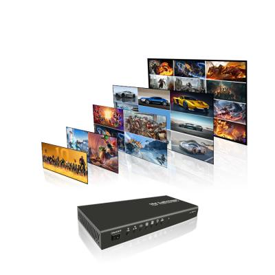 China professional lcd tv display multiviewer 16x1 hdmi multifunction led switcher 4K BIT-MV-4K-1601 for sale