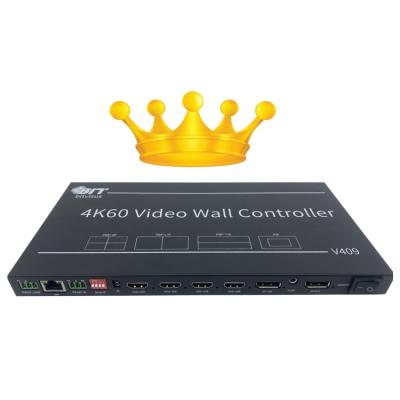 China Hot Selling Rs232 4K 8K TV 1X5 1X7 3X3 3X4 Hdmi Video Wall Remote Control Video Controller BIT-VWC-409R for sale