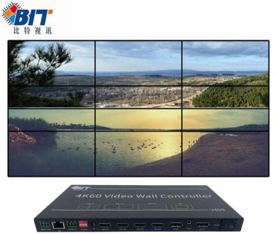 China HD Video Changer 3x3 Video Wall Controller 9 Screen 270mm*122.5mm*20.5mm for sale