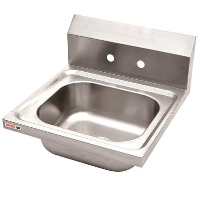 China With American Faucet Restaurant Style Stainless Steel Wall Mounted Hand Sink Price/Commercial Small Hand Sink Bracket Factory for sale