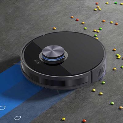 China Smart APP Control WIFI Room Robot Laser Floor Sweeping Robot Vacuum Cleaner Smart Mapping Cleaning Mop For Carpet for sale