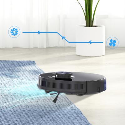 China Supurge 2600mah Smart Battery Smart Auto Floor WIFI APP Control Robot Sweeper Robot Vacuum Cleaner Dry Wet Sweeper for sale