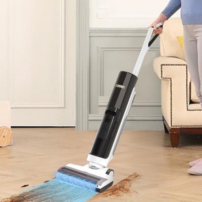 China Household 14000pa 2 in 1 Rechargeable Cordless Cordless Wet Dry Self Cleaning Upright Stick Vacuum Cleaner for sale