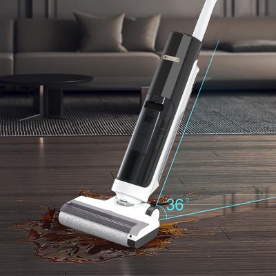 China Hotel Household Wireless Rechargeable Commercial Smart Home Portable Floor Care Cordless Handheld Wet Dry Vacuum Cleaner for sale