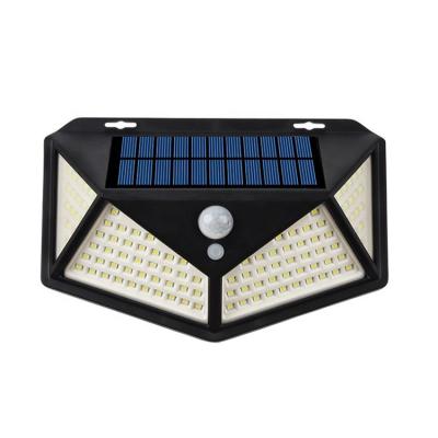 China Garden Competitive prices ABS Plastic Electronic Components Material Solar Wall Outdoor Light for sale