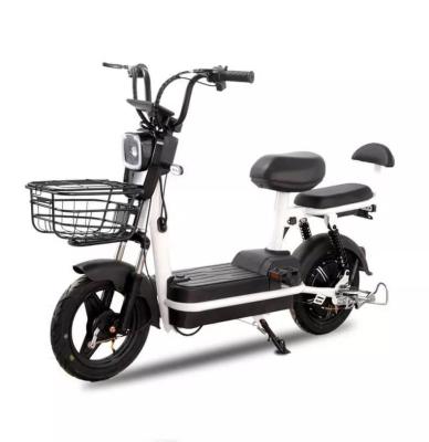 China City Yadi steel electric bike the same 48V12A lead-acid battery cheap Chinese electric bicycle for sale