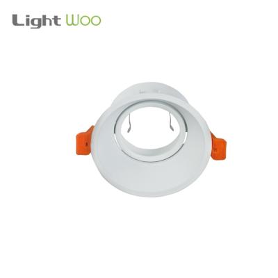 China Embeded Square MR16 aluminum round spot lights LED moving spot downlight GU10 light fixture for sale