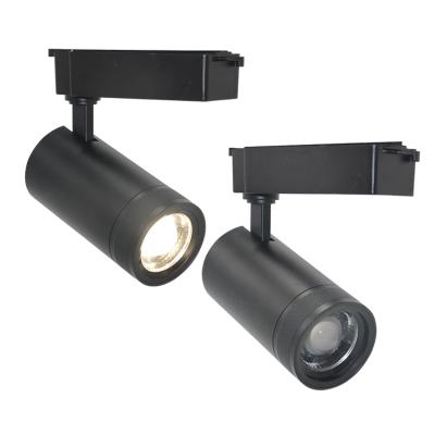 China Wholesale Price Modern Adjustable Black Housing Track Light System 30w Cob Led Track Light for sale