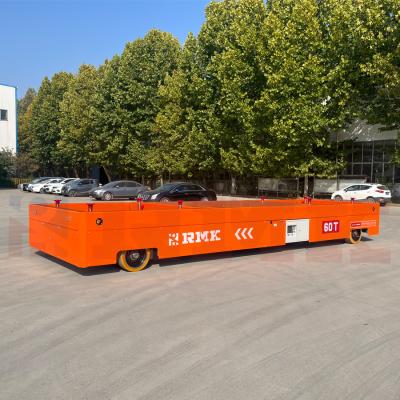 China 60 Tons Heavy Duty Hydraulic Lifting Trackless Cart for sale