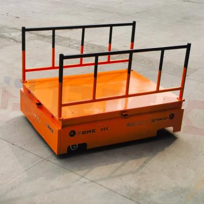 China Heavy Load 15 Tons Omni Movement Battery Powered Mold Transfer Cart for sale