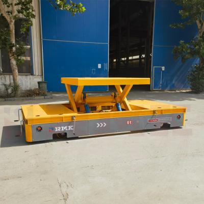 China 5 Tons Scissor Lift Steering Wheel Cart for sale