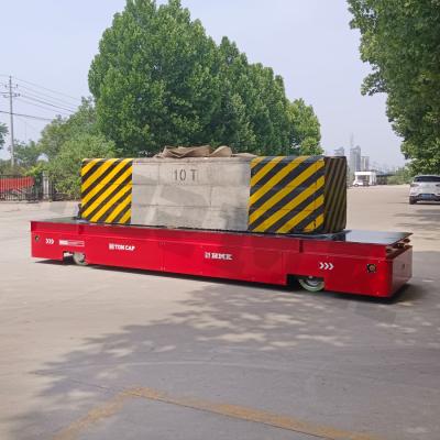 China 10 Tons Trackless Electric Transfer Cart for sale