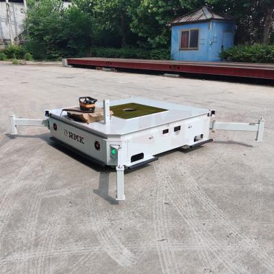 Κίνα 2 Tons Omnidirectional Mobile Steering Wheel Transfer Cart προς πώληση