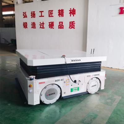 China 6T Mecanum Wheel Agv Laser Navigation Automated Guided Carts for sale