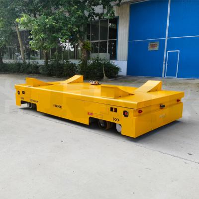 China Large Table 12 Tons Omni-directional Move Paper Coil Transfer Trolley for sale