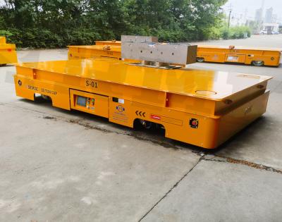 China Industrial Transfer Cart Battery Electric Trackless Transfer Cart Te koop