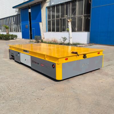 China 15 Tons Differential Steering Trackless Transport Cart for sale