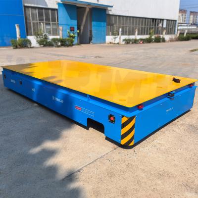 Cina Heavy Duty Battery Powered 5 Tons Steel Tube Transfer Trolley in vendita