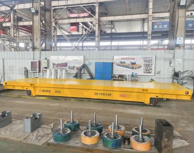 China 30T Ectrical Battery Rail Tranfer Cart For Material Handing for sale