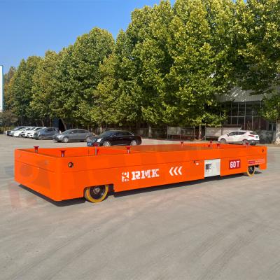 China 60 Tons Heavy Duty Hydraulic Lifting Trackless Cart for sale