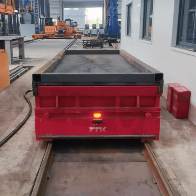 China 10T Electrical Battery Operated Transfer Trolleys Used To Transfer Materials for sale