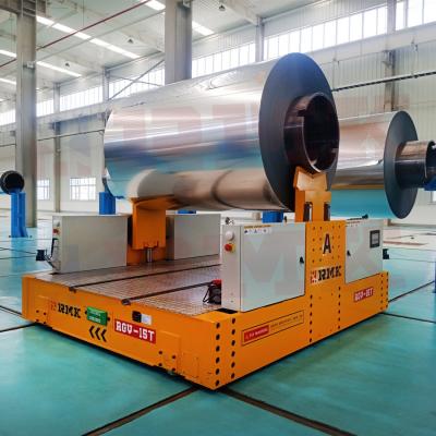 China 15t RGV Rail Guided Vehicle Cart For Coil Handling In Factory for sale