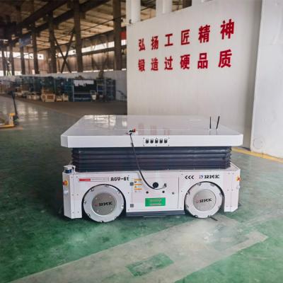 China Hybrid Navigation AGV Automated Handling Cart Electric Transfer Cart Te koop