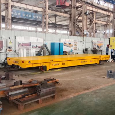 China Heavy Duty 35 Tons Customized Steel Structure Electric Transfer Cart for sale