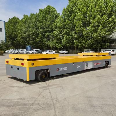 China 100 Tons Hydraulic Steering Trackless Transfer Cart for sale