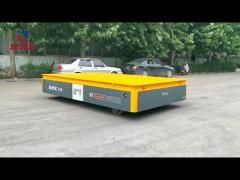 Customized Trackless flat cart -6 tons battery operated transport car