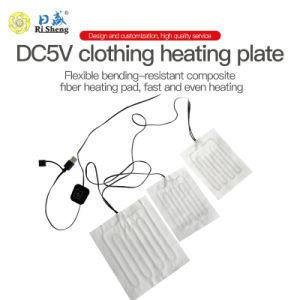 China RSHP-017 Lightweight 5V USB Heated Pad for Clothes Jacket Vest Convenient to Carry for sale