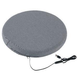 China Handmade Customized 5V Memory Foam Body Heating Cushion for Chair for sale