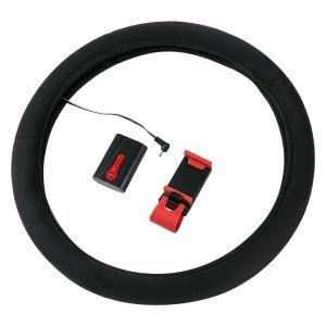 China Applicable Season Winter Suede Car Steering Wheel Cover for Fashion Universal 7.4V Battery for sale