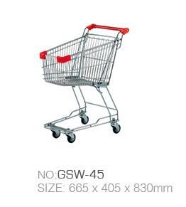 China Unfolding Folding Wire Shopping Cart Materials Used And Shopping Trolley for sale