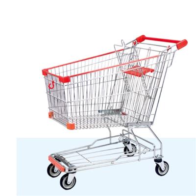 China Haevy Duty Supermarket Shopping Trolley, Grocery Shopping Cart, Hand Push Trolley For Shopping for sale