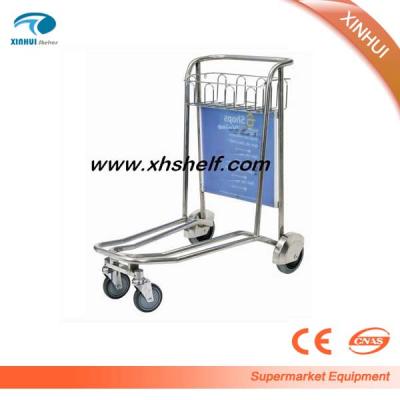 China 2016 New Design Strong Metal 3/4 Wheel Airport Luggage Trolley Trolley for sale