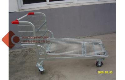 China Industrial Powder Coated Warehouse Trolleys Heavy Duty Hand Truck for sale