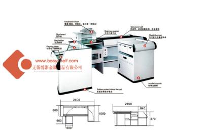 China cashier counter checkout counter for sale