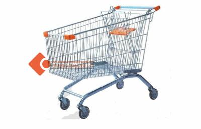 China Wire Metal Supermarket Shopping Cart for sale