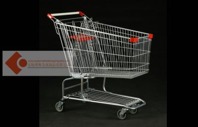 China Chrome Plated American Lightweight Shopping Trolley 180L IOS / CE / SGS for sale