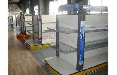 China Stainless Steel Lotion Supermarket Shelves Supermarket Display Racks for sale