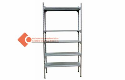 China Heavy Duty Metal Shelving Slotted angle steel shelf D01 Bearing 150Kg for sale