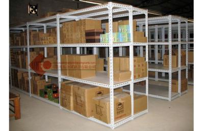 China 3 Tier Heavy Duty Metal Shelving Warehouse Storage Shelves Power Coated for sale