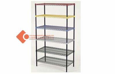 China  Colorful Middle duty metal wire steel rack F02 for sale