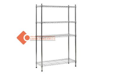 China Chrome plated Middle duty metal wire steel rack F03 for sale