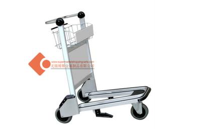 China 4 Wheel Airport Baggage Trolley for sale