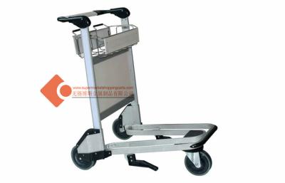 China Hand Hotel / Airport Baggage Trolley Lightweight Luggage Trolley for sale